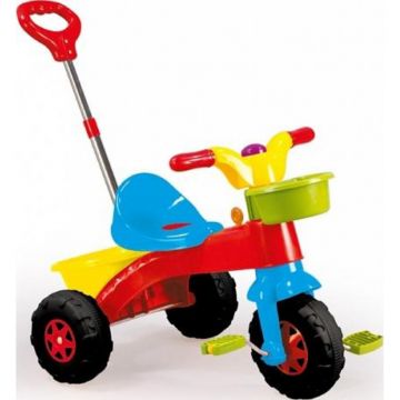 Tricicleta cu maner MyFirstTrike, 70x70x46cm-Dolu