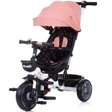 Tricicleta cu parasolar Chipolino Pegas Blush