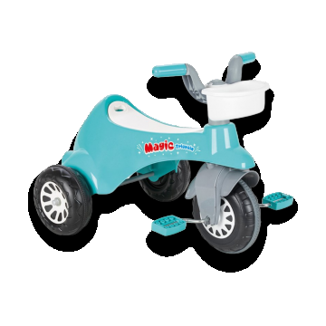 Tricicleta cu spatiu de depozitare Pilsan Magic Turquoise Tricicleta cu spatiu de depozitare Pilsan Magic Turquoise