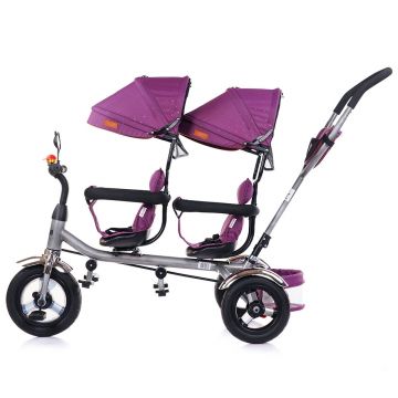 Tricicleta gemeni Chipolino 2Play Lilac