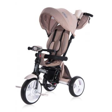 Tricicleta multifunctionala, 4 in 1, cu scaun rotativ, Lorelli Enduro, Ivory Tricicleta multifunctionala, 4 in 1, cu scaun rotativ, Lorelli Enduro, Ivory