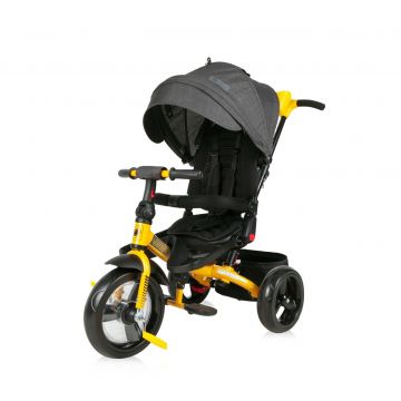 Tricicleta multifunctionala, 4 in 1, Lorelli Jaguar, Yellow