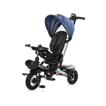 Tricicleta pentru copii, Control Parental, 12-36 Luni, Lorelli Zippy Air Sapphire