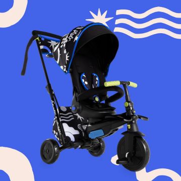 Tricicleta pliabila si carucior Smart Trike 6 in 1 Kelly Anna-Explore