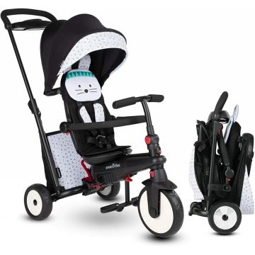 Tricicleta pliabila Smart Trike 7 in 1 STR5 Bunny dotata cu frana si scaun rabatabil