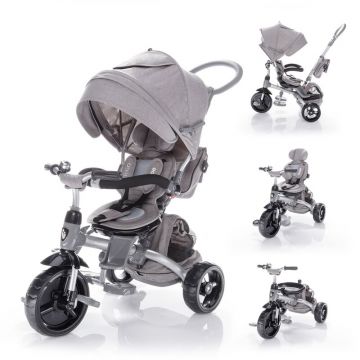 Tricicleta copii, ZOPA, multifunctionala Citigo Pearl Grey