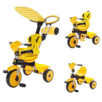 Tricicleta copii, ZOPA, reglabila ZooGo Bee Tricicleta copii, ZOPA, reglabila ZooGo Bee
