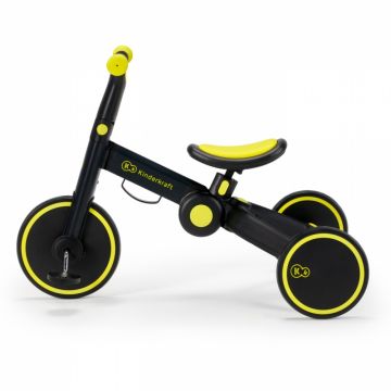 Bicicleta de echilibrutricicleta Kinderkraft 4trike black volt
