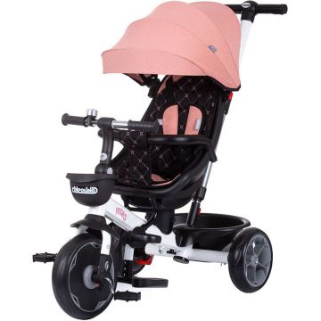 Tricicleta copii, Chipolino, Pegas cu sezut reversibil blush