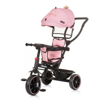 Tricicleta Chipolino Pulse 2024 Roz Printesa