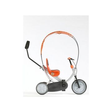 Tricicleta copii, Italtrike, Oko Mecanism de pedalare libera, Control al directiei, Portocaliu