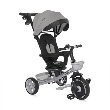 Tricicleta cu scaun rotativ Lorelli Revel Gri