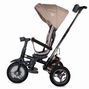 Tricicleta multifunctionala 4 in 1 cu sezut reversibil Coccolle Velo Air Bej