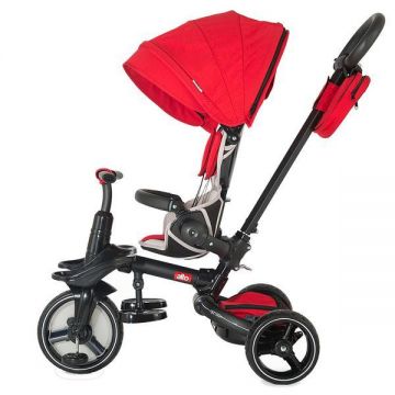 Tricicleta multifunctionala si pliabila Coccolle Alto Red