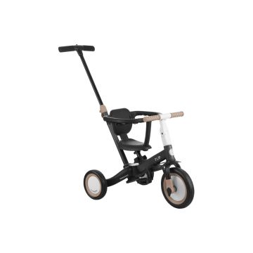 Tricicleta multifunctionala transformabila 5 in 1 KikkaBoo Flip Black