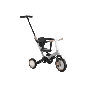 Tricicleta multifunctionala transformabila 5 in 1 KikkaBoo Flip Grey