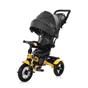 Tricicleta copii, Neo Air Wheels, Black & Yellow Tricicleta copii, Neo Air Wheels, Black & Yellow
