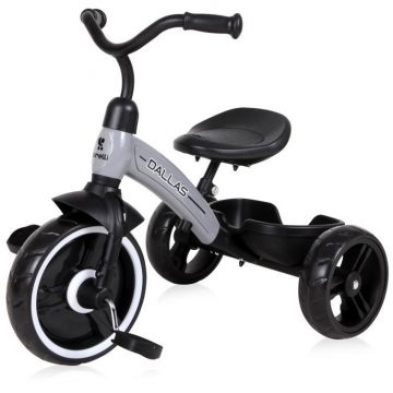 Tricicleta pentru copii 10050500005 Sezut Reglabil Greutate Maxima 25kg Dallas Grey