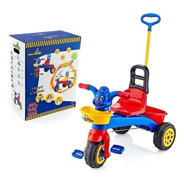 Tricicleta pentru copii cu control parental Teddy Bear in cutie