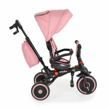 Tricicleta pliabila cu scaun rotativ si spatar reglabil Byox Pluto Pink