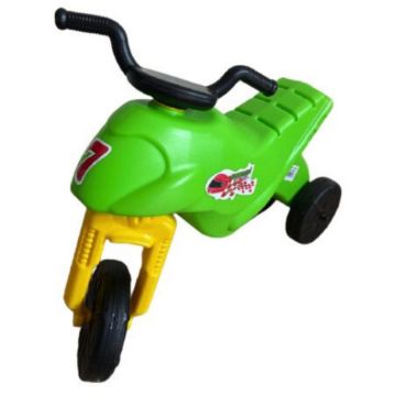 Tricicleta tip Motocicleta fara pedale cu 3 roti Super Bike Verde Tricicleta tip Motocicleta fara pedale cu 3 roti Super Bike Verde