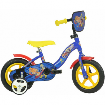Bicicleta copii Pompierul Sam 10 inch Bicicleta copii Pompierul Sam 10 inch