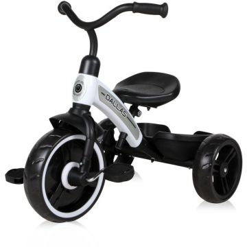 Tricicleta Copii Dallas Sezut Reglabil pe Inaltime 2-6 Ani Alb