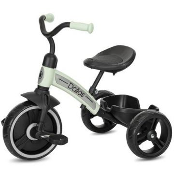 Tricicleta Copii Dallas Sezut Reglabil pe Inaltime 2-6 Ani Verde