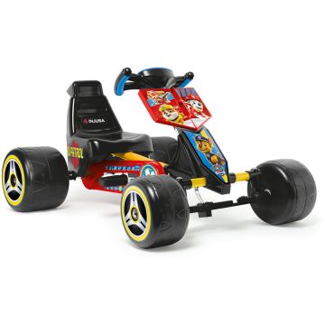Tricicleta copii Kart cu pedale Injusa, licenta Disney, Paw Patrol, cadru metalic robust, pedale si pinion fix, 2 ani+