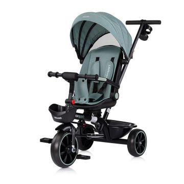 Tricicleta cu scaun reversibil Chipolino Max Sport 2025 Basil