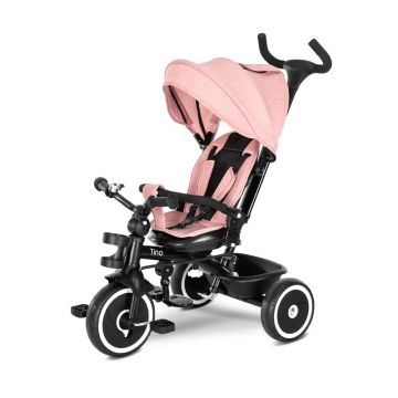 Tricicleta cu sezut reversibil Lorelli Tino Trike 360 Roz
