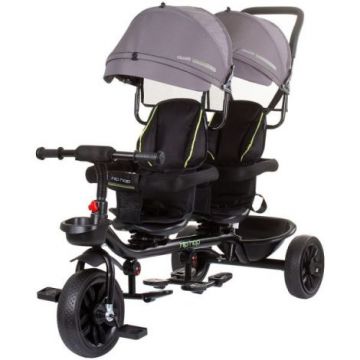 Tricicleta gemeni Chipolino Hip Hop graphite