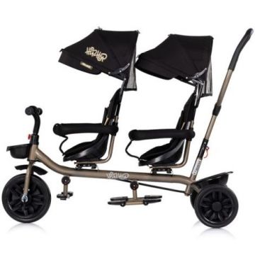 Tricicleta gemeni Chipolino Hip Hop noir
