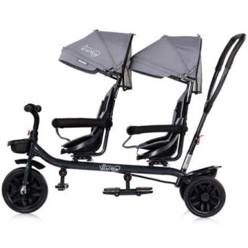 Tricicleta gemeni Chipolino Hip Hop platinum