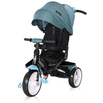 Tricicleta Multifunctionala 4in1 Jaguar 1-3 Ani Max 20KG Green Luxe