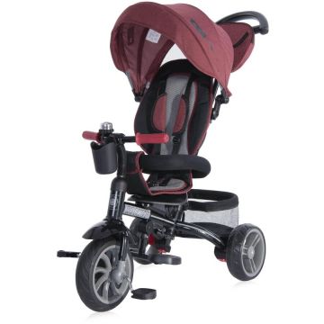 Tricicleta Multifunctionala 6in1 Rocket 1-3 Ani Maxim 20KG Rosu/Negru