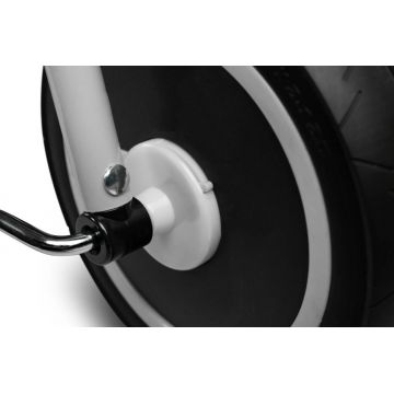 Tricicleta multifunctionala pentru copii Toyz Buzz Grey, varsta 18luni+, greutate maxim admisa 25 kg, suport picioare, sonerie, functie roata libera