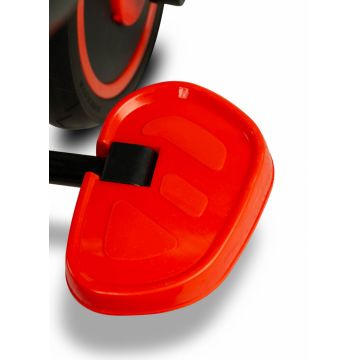 Tricicleta multifunctionala pentru copii Toyz Buzz Red, varsta 18luni+, greutate maxim admisa 25 kg, suport picioare, sonerie, functie roata libera