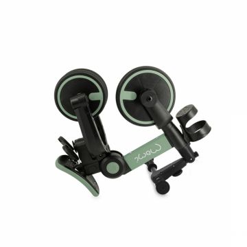 Tricicleta pentru copii Momi Filo Green, 3 in 1, transformabila, pliabila, greutate suportata 25 kg