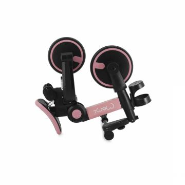 Tricicleta pentru copii Momi Filo Pink, 3 in 1, transformabila, pliabila, greutate suportata 25 kg